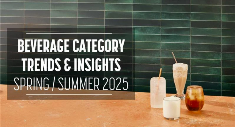 Cafe and Beverage Insights and Trends for Spring Summer 2025